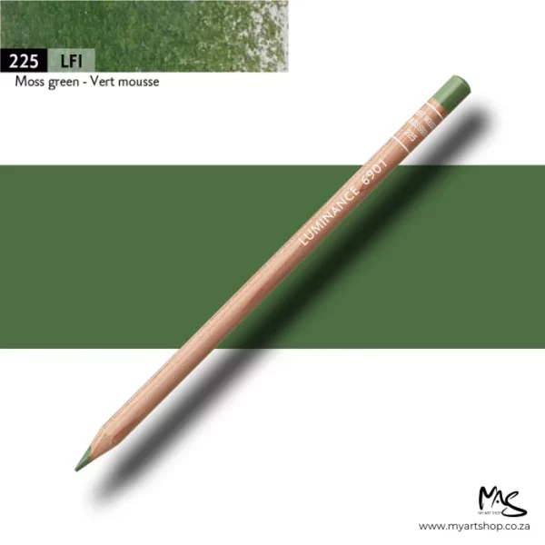 Moss Green Caran D'Ache Luminance 6901 Colour Pencil