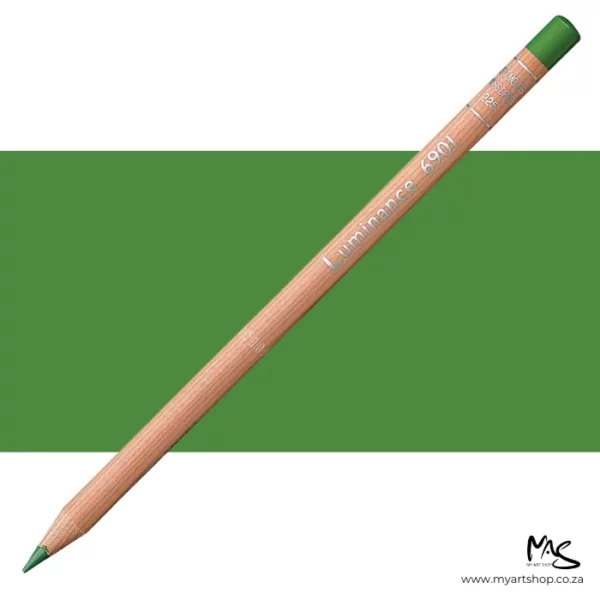 Moss Green Caran D'Ache Luminance 6901 Colour Pencil