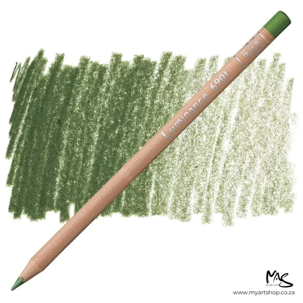 Moss Green Caran D'Ache Luminance 6901 Colour Pencil