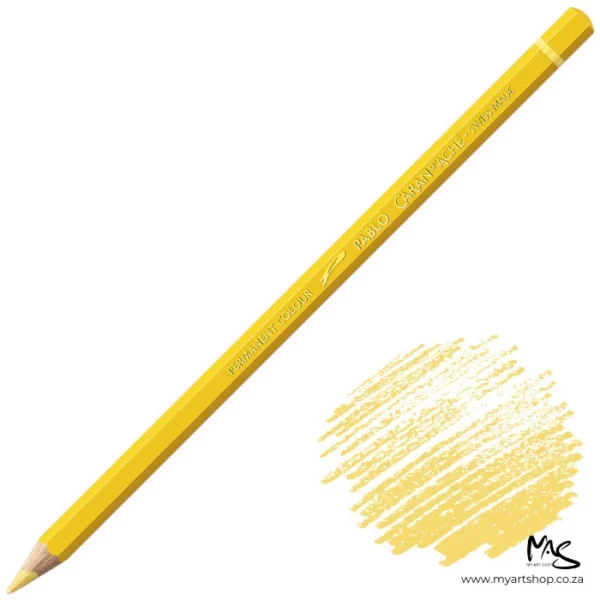 Naples Yellow Caran D'Ache Pablo Colour Pencil