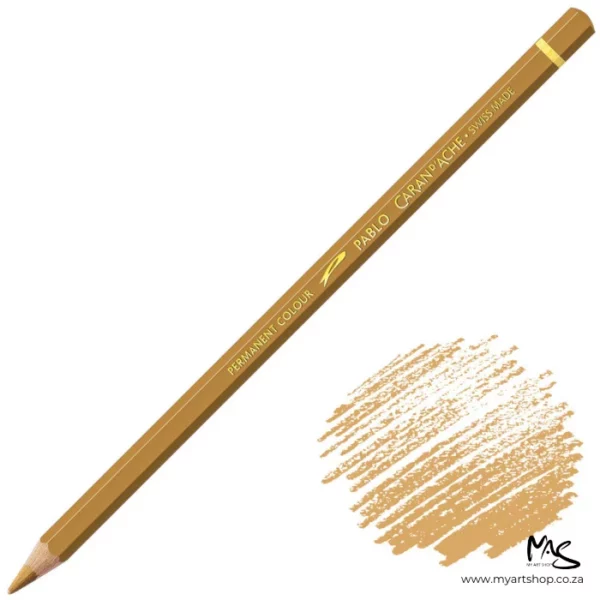 Ochre Caran D'Ache Pablo Colour Pencil