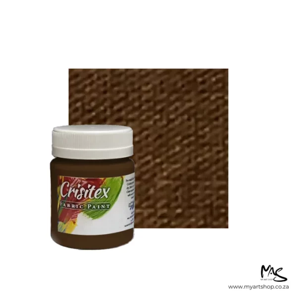 Ochre Crisitex Fabric Paint 120ml