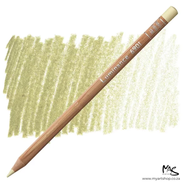 Olive Brown 10% Caran D'Ache Luminance 6901 Colour Pencil