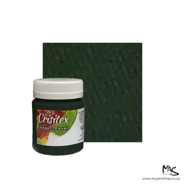 Olive Crisitex Fabric Paint 120ml