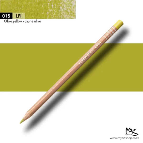 Olive Yellow Caran D'Ache Luminance 6901 Colour Pencil