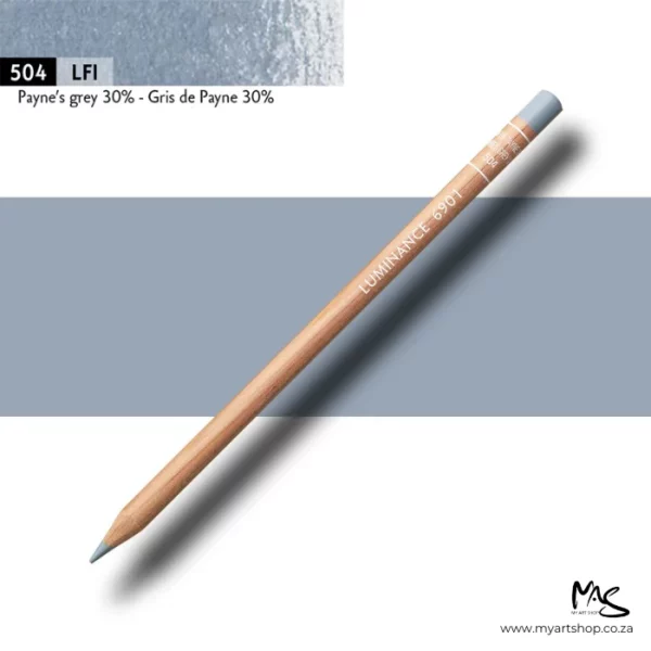 Paynes Grey 30% Caran D'Ache Luminance 6901 Colour Pencil