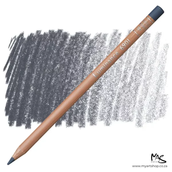 Paynes Grey 60% Caran D'Ache Luminance 6901 Colour Pencil