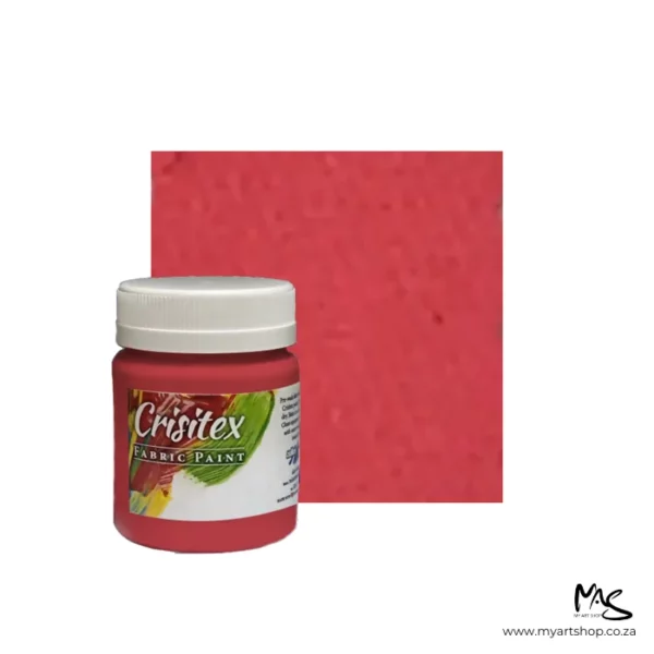 Peach Rose Crisitex Semi Opaque Fabric Paint 120ml