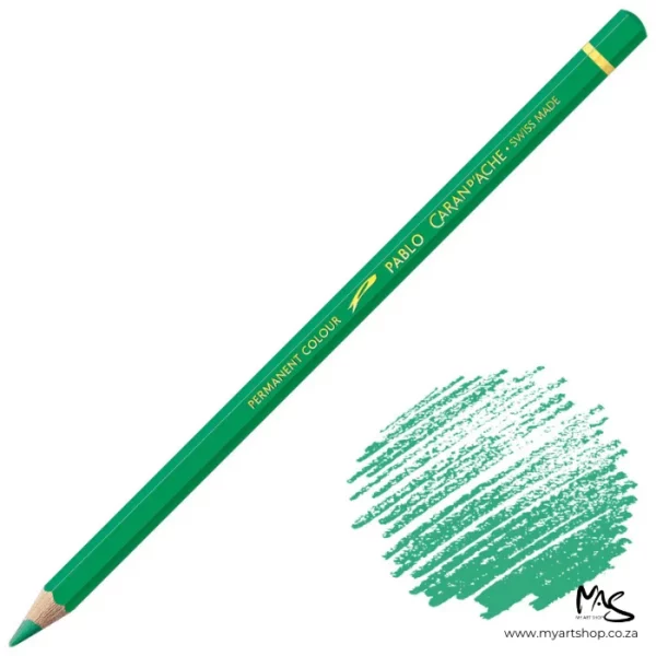 Peacock Green Caran D'Ache Pablo Colour Pencil