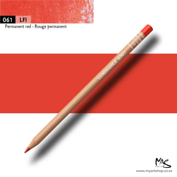 Permanent Red Caran D'Ache Luminance 6901 Colour Pencil