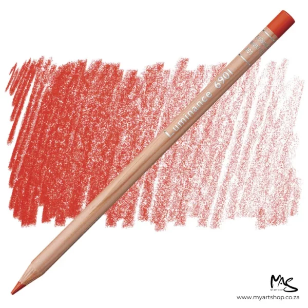 Permanent Red Caran D'Ache Luminance 6901 Colour Pencil