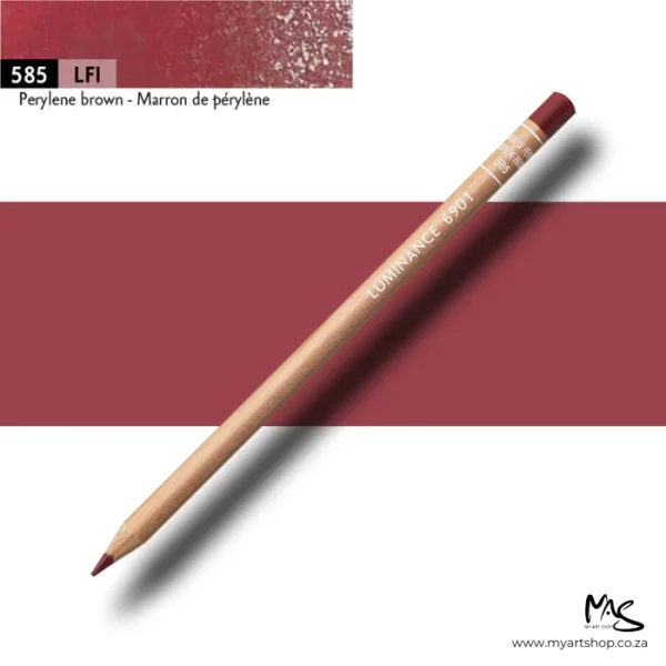 Perylene Brown Caran D'Ache Luminance 6901 Colour Pencil