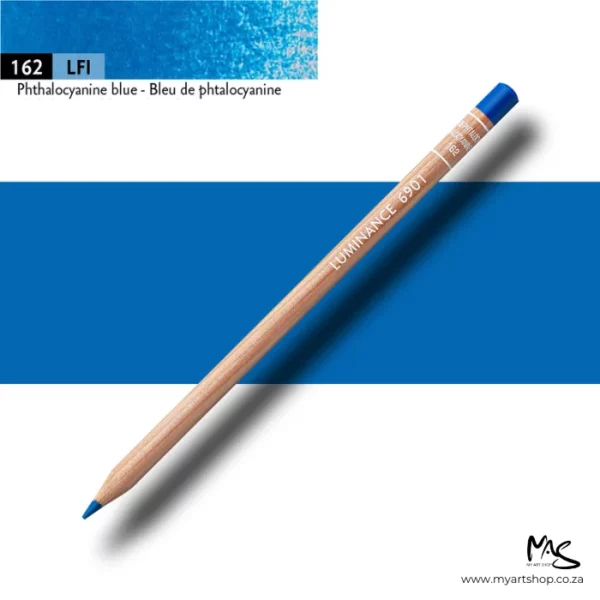 Phthalocyanine Blue Caran D'Ache Luminance 6901 Colour Pencil