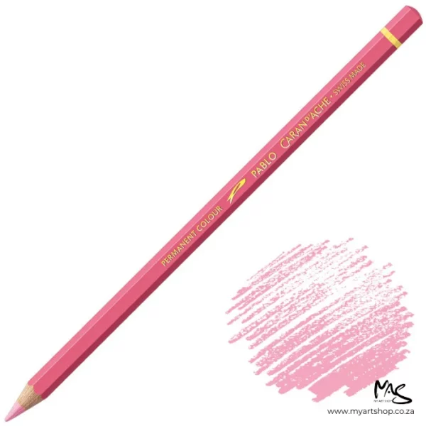 Pink Caran D'Ache Pablo Colour Pencil
