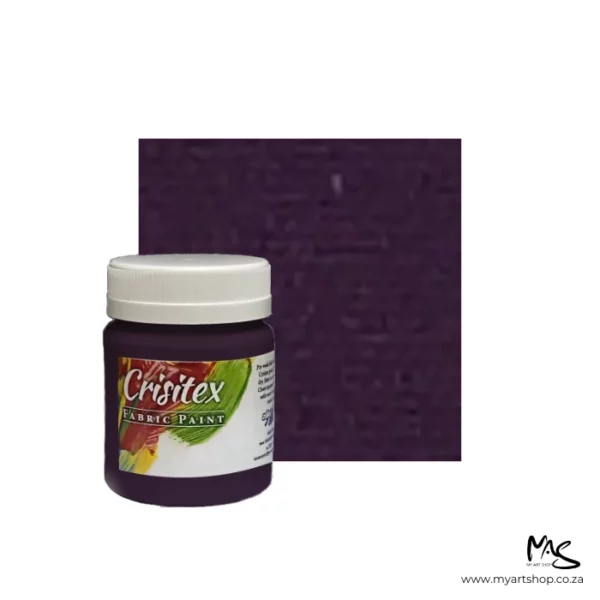 Purple Crisitex Fabric Paint 120ml