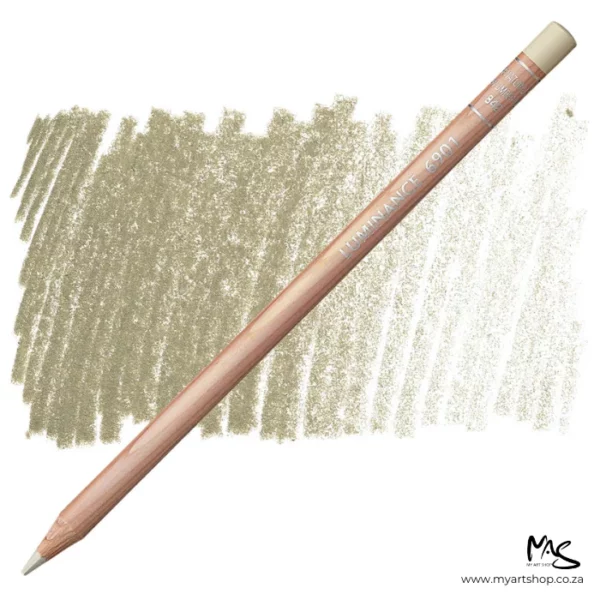 Raw Umber 10% Caran D'Ache Luminance 6901 Colour Pencil