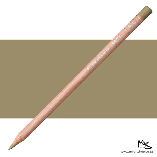 Raw Umber 50% Caran D'Ache Luminance 6901 Colour Pencil