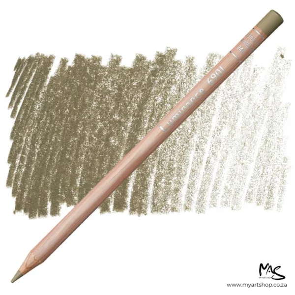 Raw Umber 50% Caran D'Ache Luminance 6901 Colour Pencil