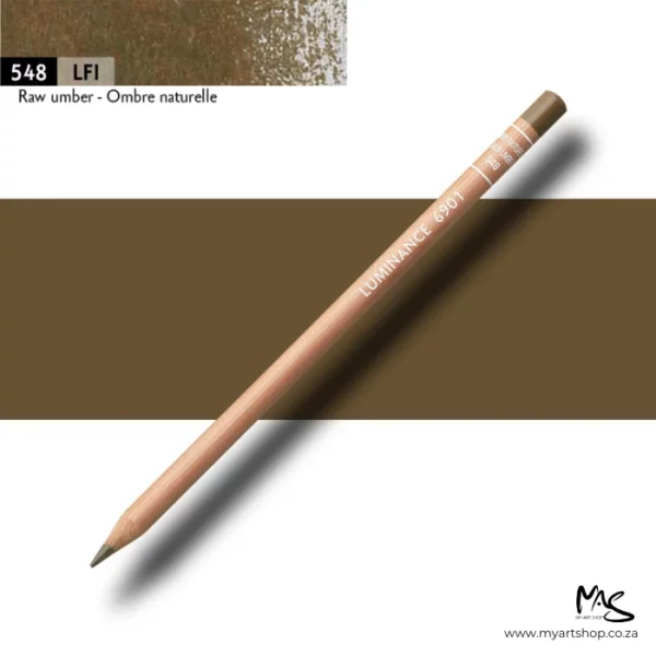 Raw Umber Caran D'Ache Luminance 6901 Colour Pencil