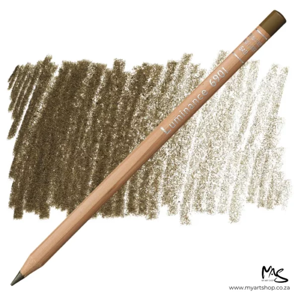 Raw Umber Caran D'Ache Luminance 6901 Colour Pencil