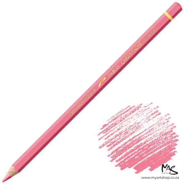 Rose Pink Caran D'Ache Pablo Colour Pencil