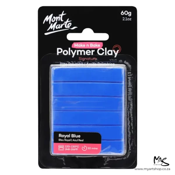 Royal Blue Mont Marte Polymer Clay