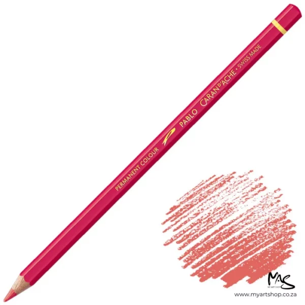 Ruby Red Caran D'Ache Pablo Colour Pencil