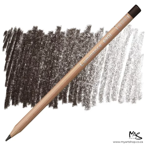 Sepia Caran D'Ache Luminance 6901 Colour Pencil