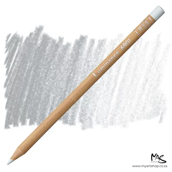 Silver Grey Caran D'Ache Luminance 6901 Colour Pencil