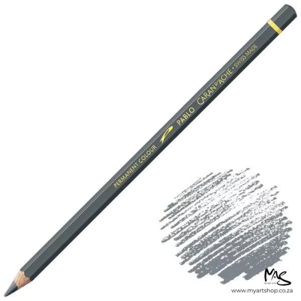 Slate Grey Caran D'Ache Pablo Colour Pencil