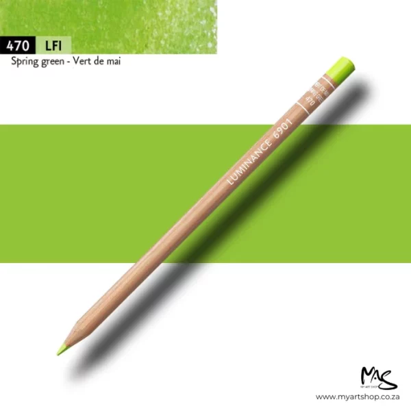 Spring Green Caran D'Ache Luminance 6901 Colour Pencil
