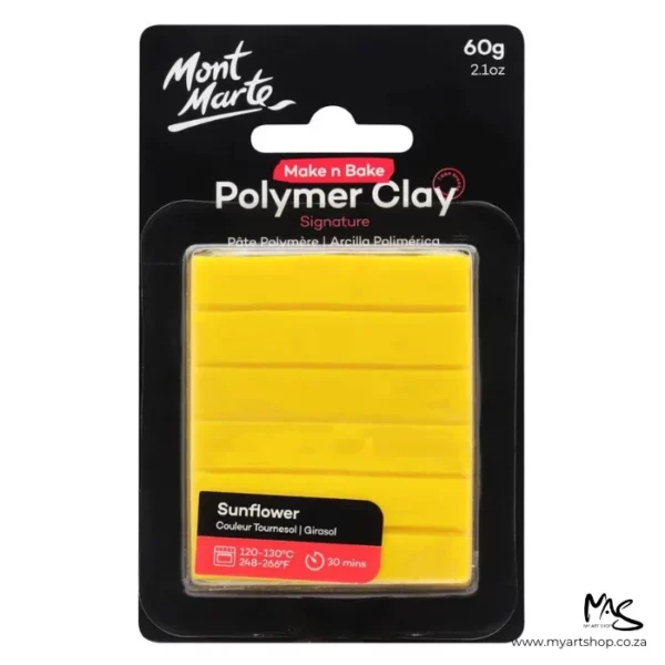 Sunflower Mont Marte Polymer Clay