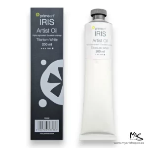 Titanium White Iris Oil Paint 200ml