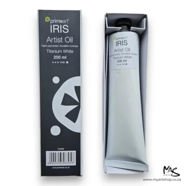 Titanium White Iris Oil Paint 200ml