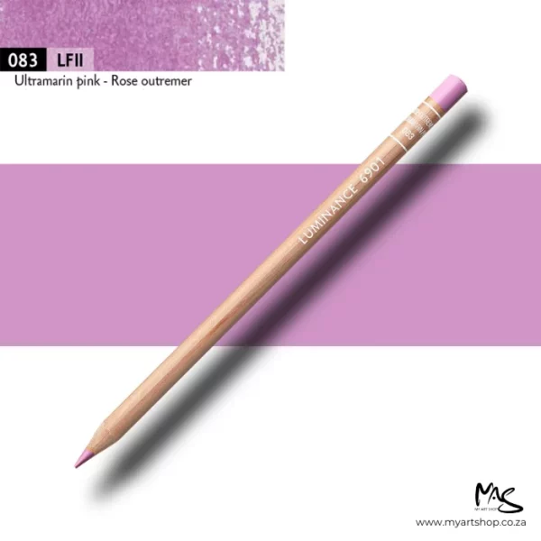 Ultramarine Pink Caran D'Ache Luminance 6901 Colour Pencil