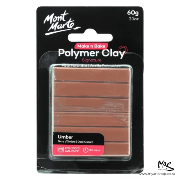 Umber Mont Marte Polymer Clay