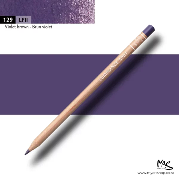 Violet Brown Caran D'Ache Luminance 6901 Colour Pencil