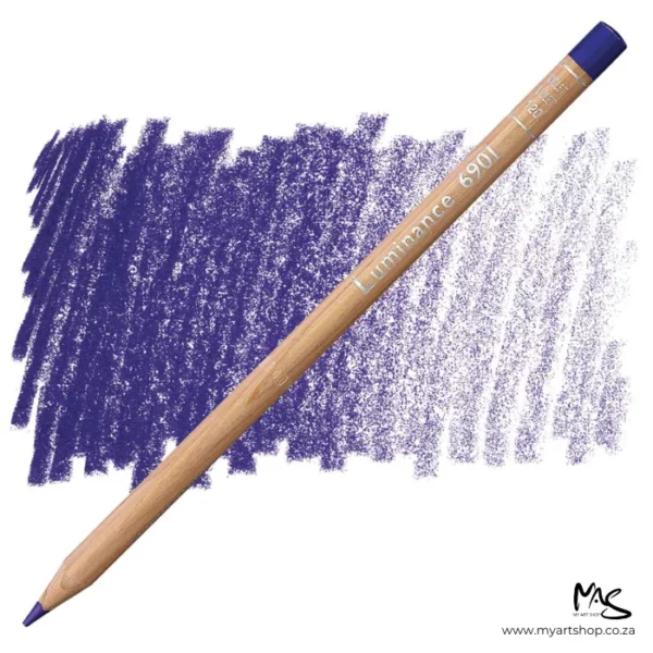 Violet Caran D'Ache Luminance 6901 Colour Pencil