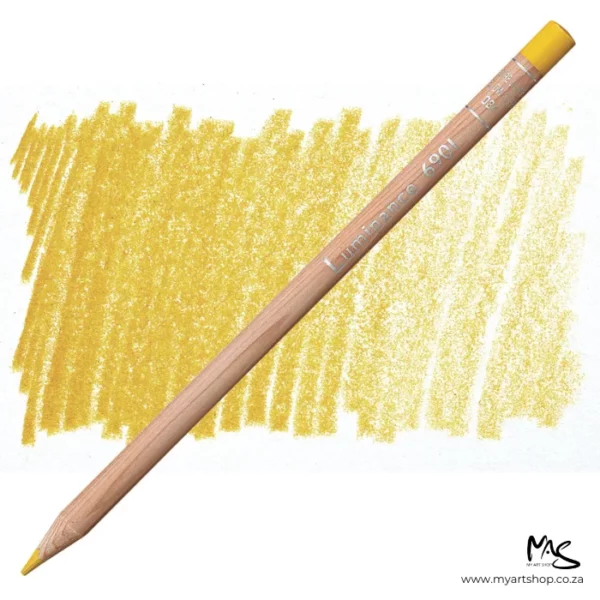 Yellow Ochre Caran D'Ache Luminance 6901 Colour Pencil