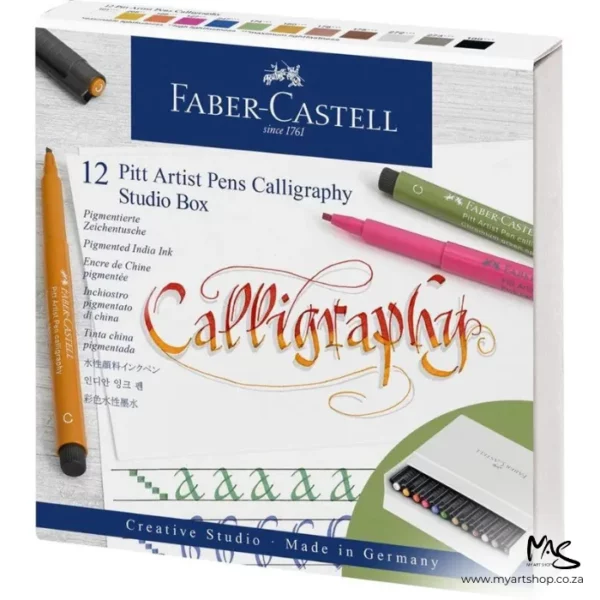 Faber Castell Pitt Artist India Ink Calligraphy Pen Set