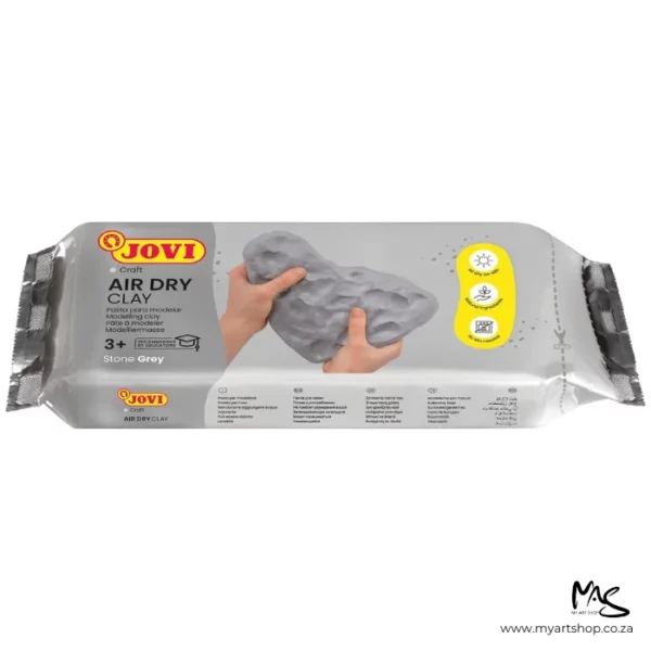 Stone Grey Jovi Air Hardening Modelling Clay 1kg