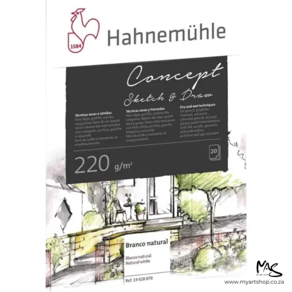 A3 Hahnemühle Concept Sketch and Draw Pad - My Art Shop