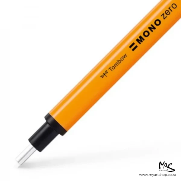 Tombow MONO Zero Precision Eraser Neon Orange Round Tip