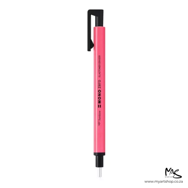 Tombow MONO Zero Precision Eraser Neon Pink Round Tip