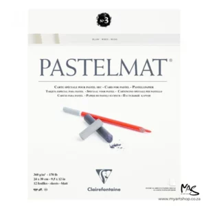 Clairefontaine Pastelmat Pad No 3 White