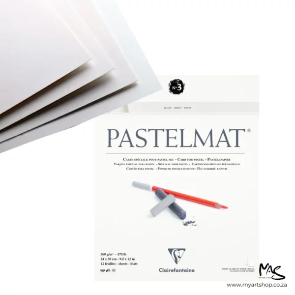 Clairefontaine Pastelmat Pad No 3 White