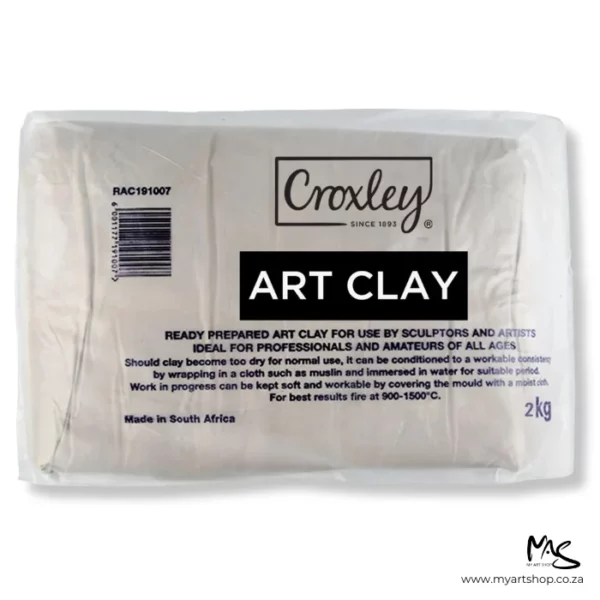 Croxley Art Clay Plastic Wrapped 2kg