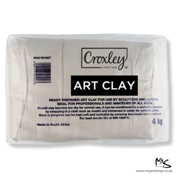 Croxley Art Clay Plastic Wrapped 4kg