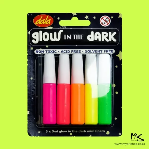 Dala Glow in the Dark Liner Pen Set