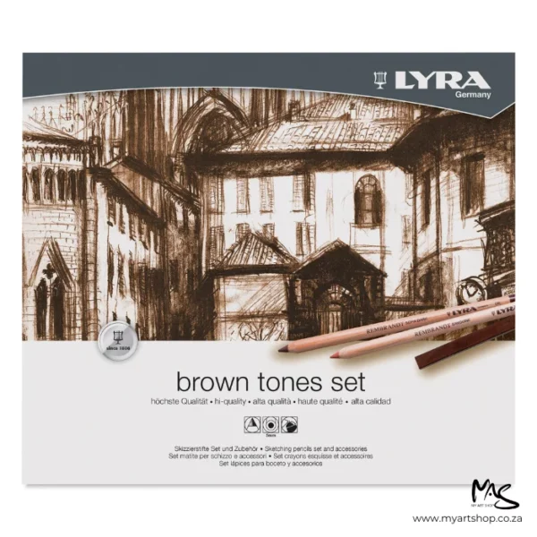 Lyra Rembrandt Brown Tones Sketching Set